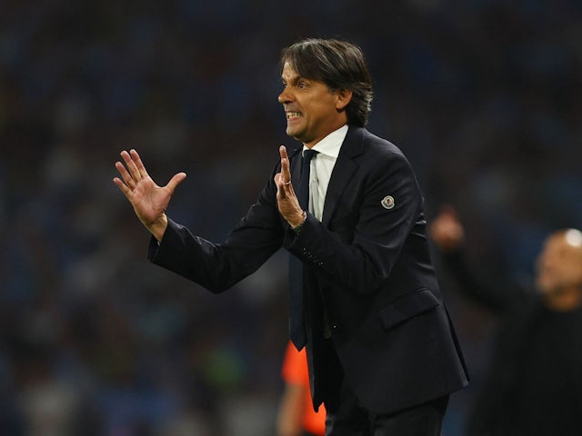L'entrenador de l'Inter de Milà, Simone Inzaghi, el 10 de juny de 2023