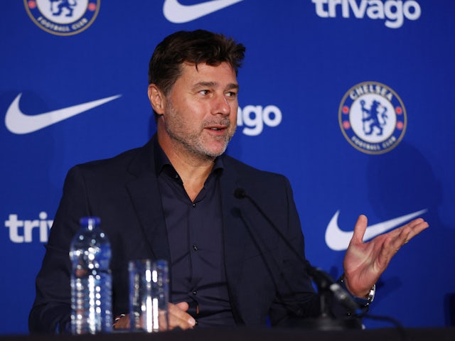 El nou entrenador del Chelsea, Mauricio Pochettino, durant la conferència de premsa del 7 de juliol de 2023