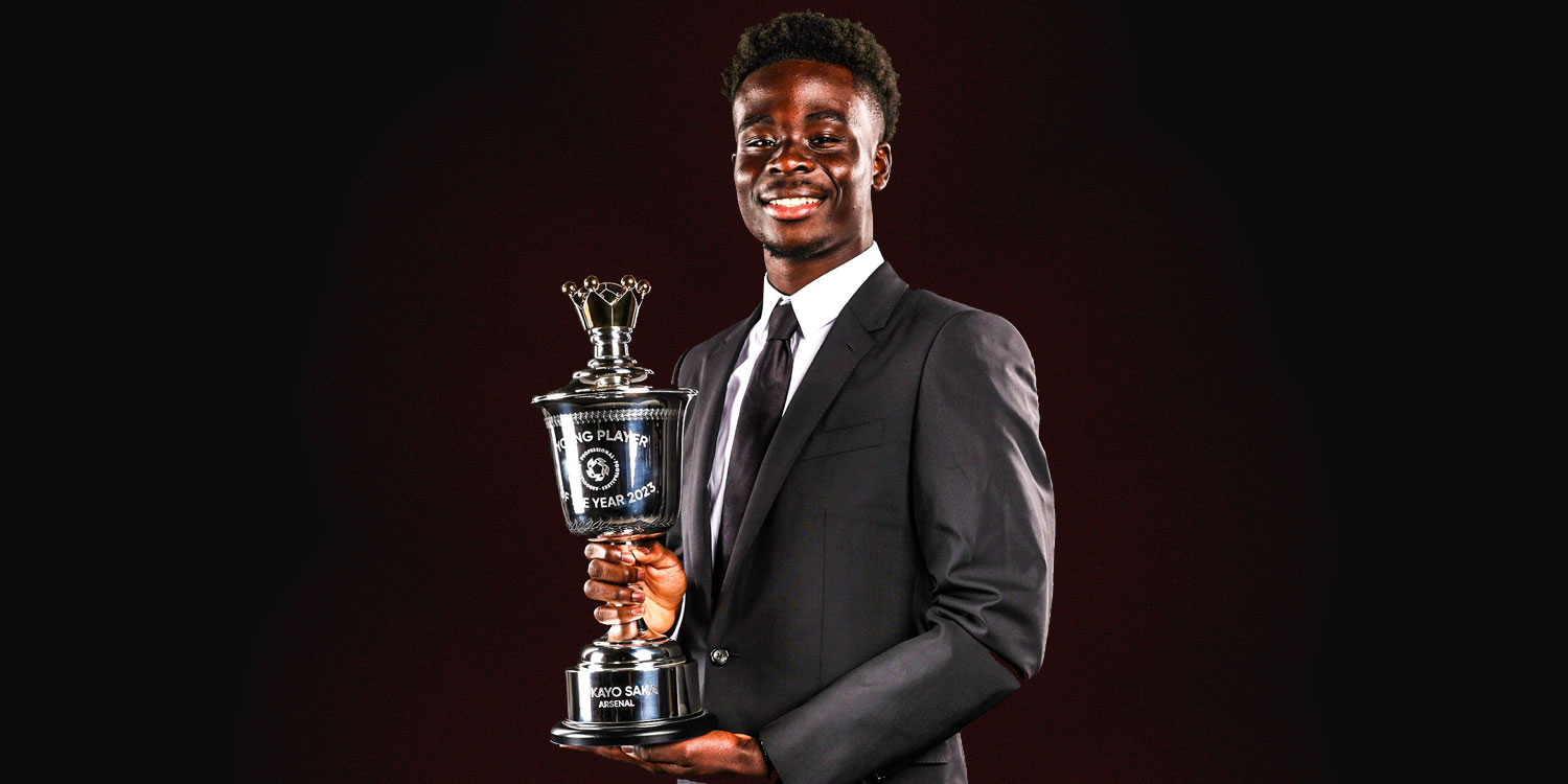 Saka guanya el PFA Jove Jugador de l'Any