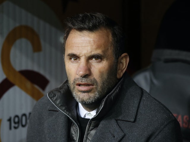 L'entrenador del Galatasaray, Okan Buruk, el 5 de febrer de 2023
