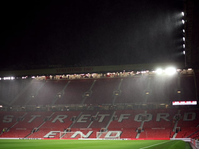 Vista general de l'estadi Old Trafford del Manchester United abans del partit del 10 de gener de 2023