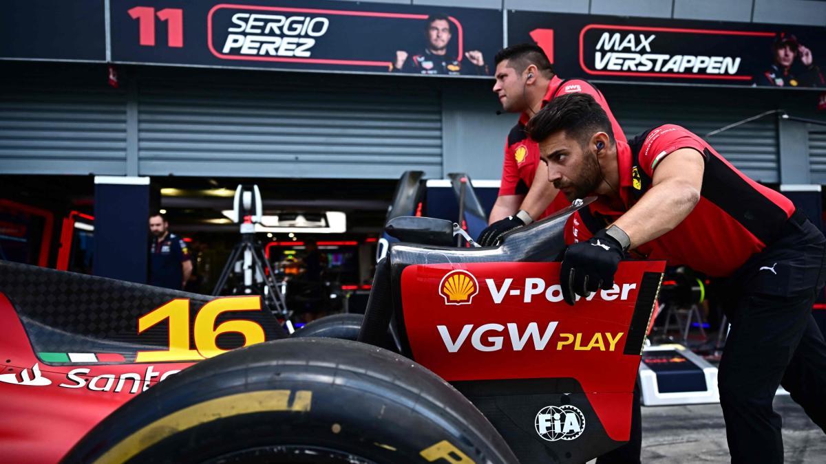 Ferrari, proves per a Leclerc i Sainz durant els GP 2023 per al Campionat del Món de F1 2024