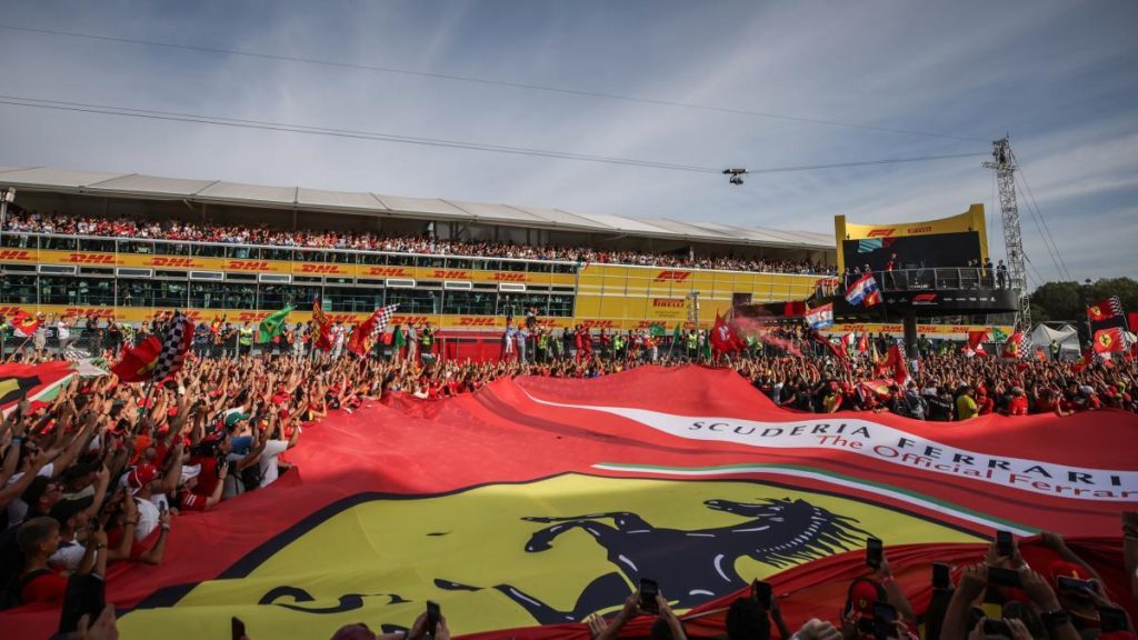 F1, a Monza entre els aficionats de Ferrari