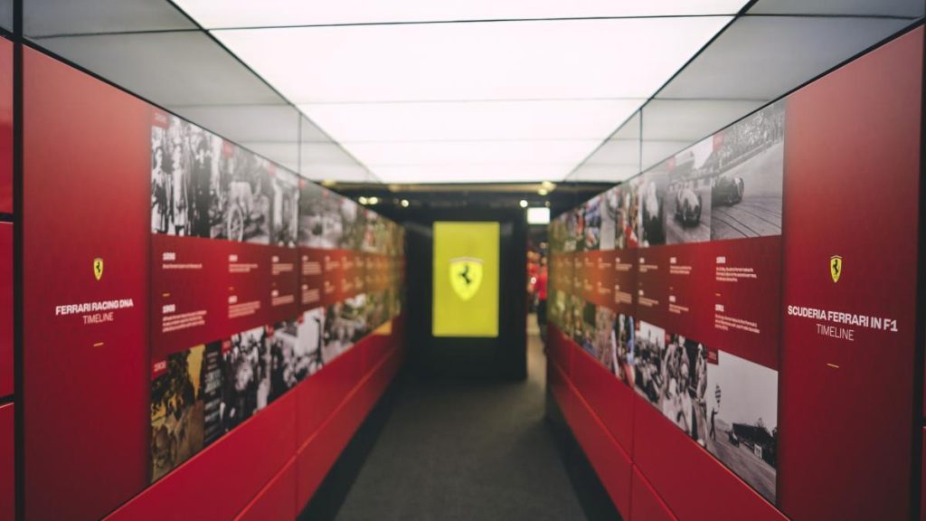 Ferrari, la galeria històrica de Monza