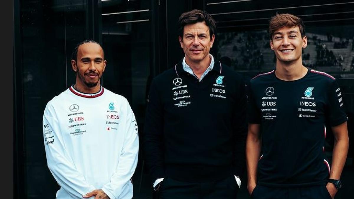 La F1 Hamilton renova amb Mercedes amb ell també Russell