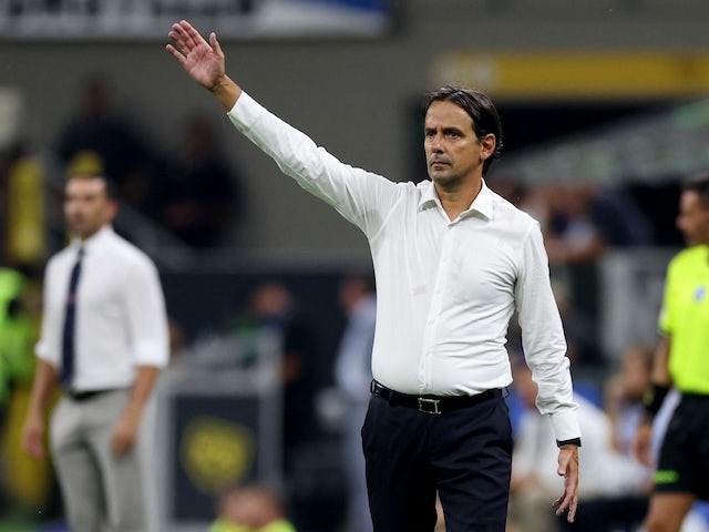 Simone Inzaghi, entrenador de l'Inter de Milà, el 19 d'agost de 2023