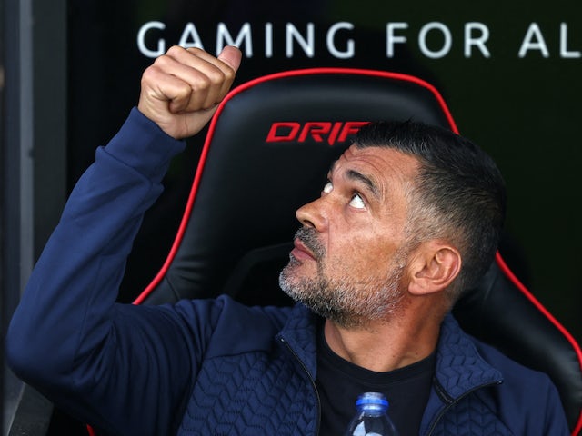 L'entrenador del Porto, Sergio Conceicao, el 15 de setembre de 2023