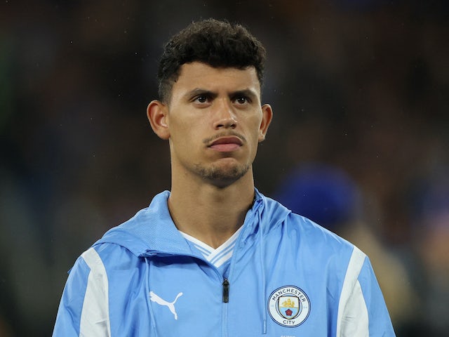 Matheus Nunes del Manchester City abans del partit del 19 de setembre de 2023