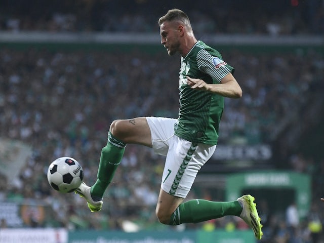 Marvin Ducksch del Werder Bremen en acció el 18 d'agost de 2023