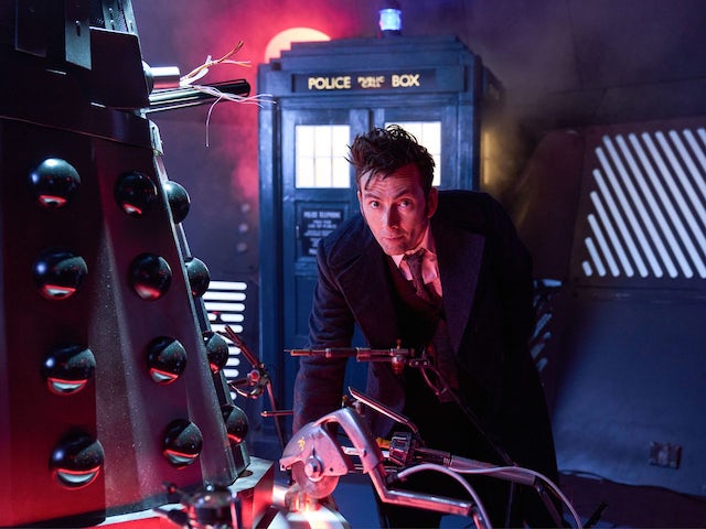 David Tennant com a The Doctor a l'especial Children In Need del 2023 de Doctor Who