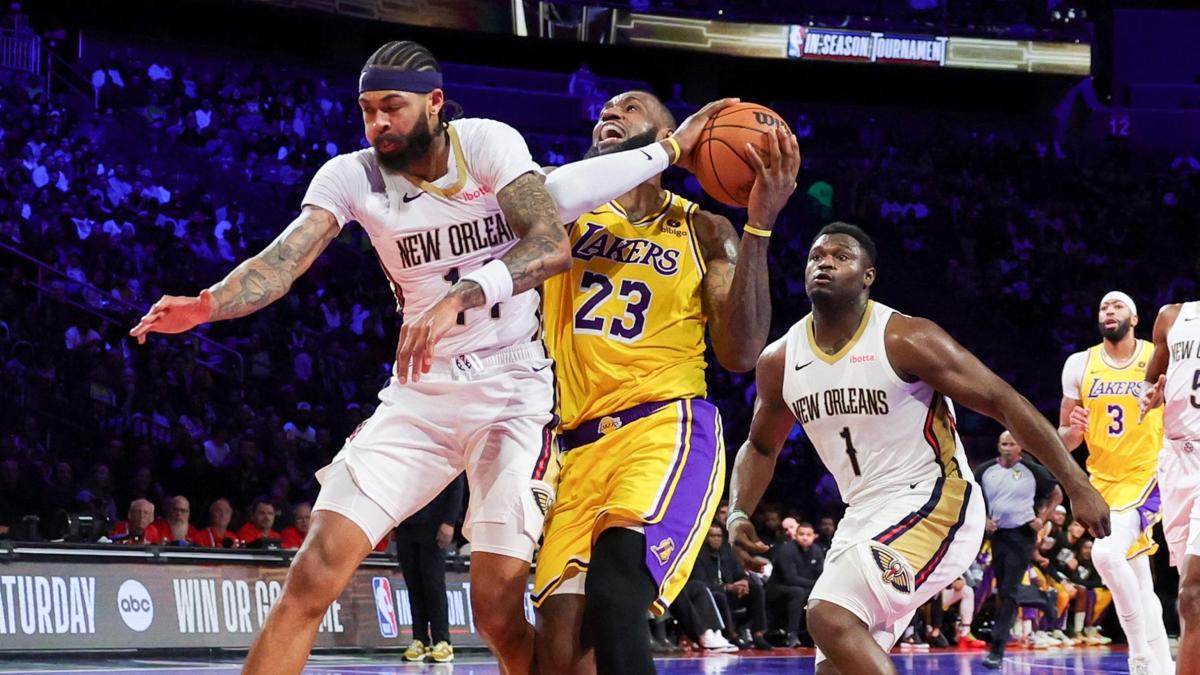 Copa de l'NBA: Lakers i Pacers a la final, Pelicans i Bucks van vèncer