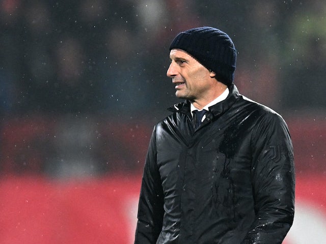 L'entrenador de la Juventus, Massimiliano Allegri, l'1 de desembre de 2023