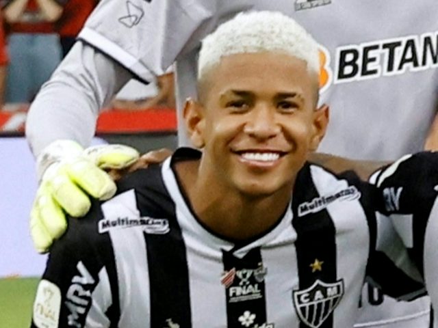 Savio de l'Atlètic Mineiro fotografiat el 15 de desembre de 2021
