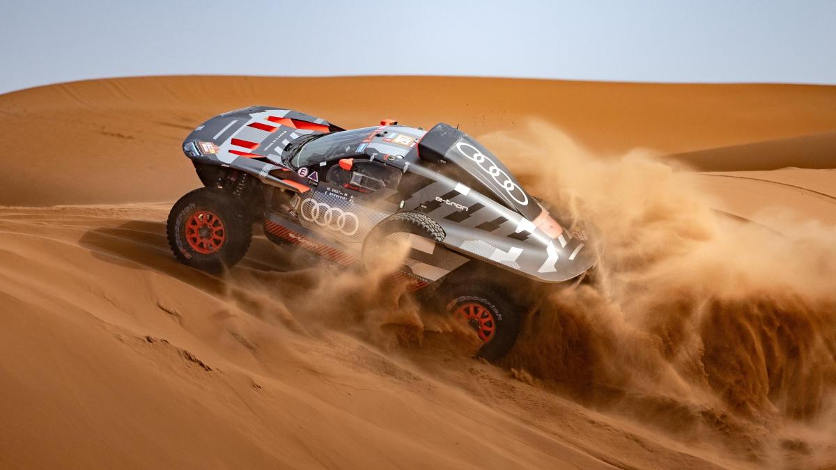 L'Audi RS Q e-tron elèctric de Sainz al Dakar: com es fa, motor, velocitat, motor