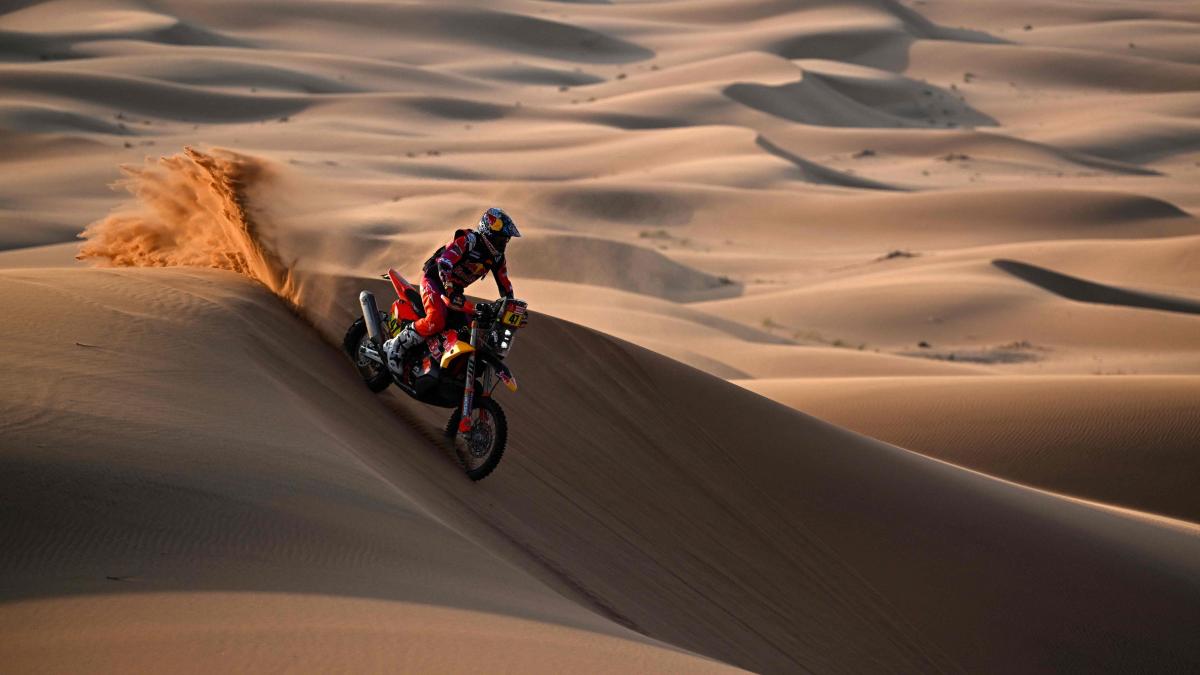 Moto Dakar 2024: Kevin Benavides guanya la vuitena etapa, Brabec segueix al comandament
