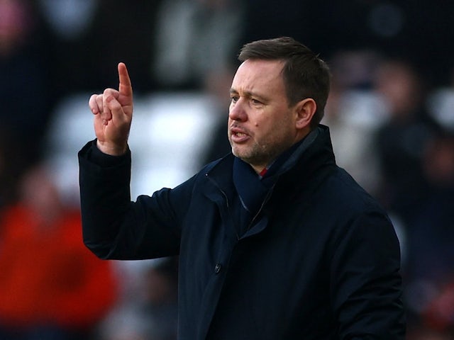 L'entrenador del Sunderland, Michael Beale, l'1 de gener de 2024