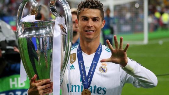 Cristiano Ronaldo és cinc vegades guanyador de la UCL