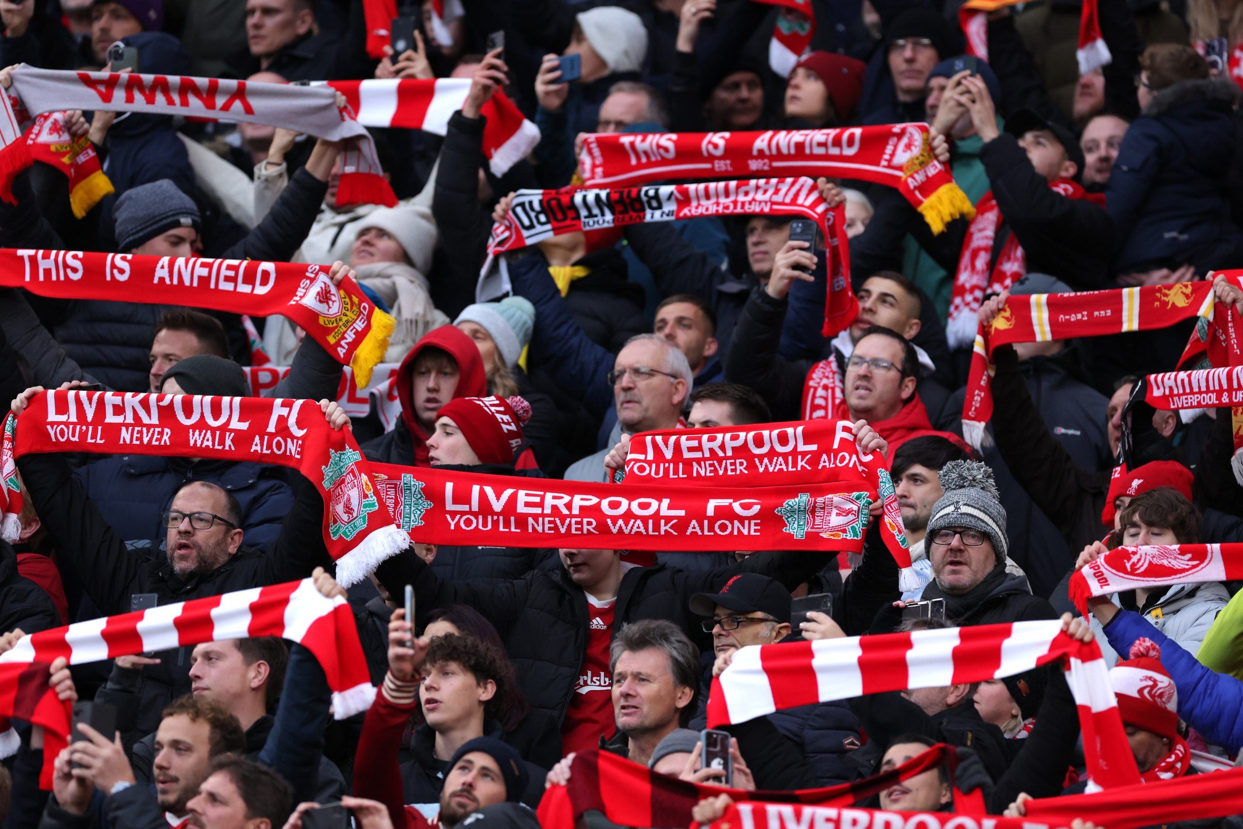 El personal del Liverpool va sorprendre pels 26 anys que van guanyar 13 duels contra els vermells al gener