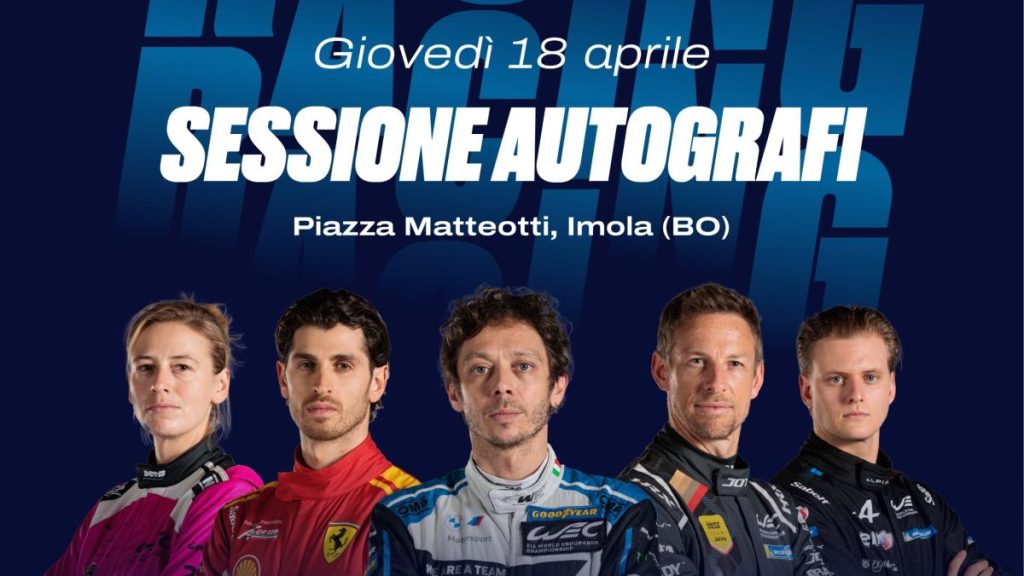 6 Hours Imola: iniciatives per als aficionats i sessió d'autògrafs amb Valentino Rossi