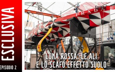 Luna Rossa, a l'hangar per entendre per què sap volar amb foils