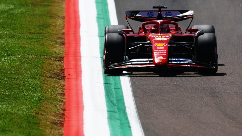 F1 entrenaments lliures 1 Imola, de seguida és Ferrari, Leclerc precedeix a Russell i Sainz