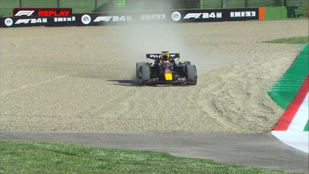 Imola, el mal dia de Verstappen: "Com podria ser pitjor?"