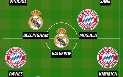 Reial Madrid vs Bayern de Munic XI combinat: Kane, Bellingham, Musiala